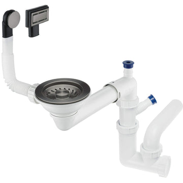 Sink trap, 1-bowl - Space-Saver, Deante