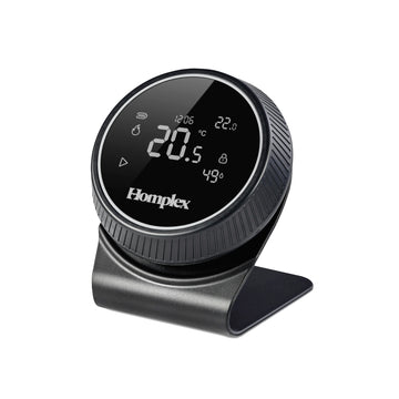 Termostat de ambient pentru centrala, wireless, Homplex NX1, programabil, negru
