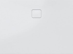 Cadita de dus Riho rectangulara 170X80cm gama Basel 411, alba