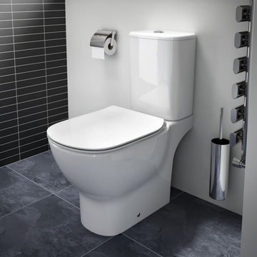 Vas WC Ideal Standard complet cu rezervor si capac soft close model Tesi, Tehnologiue Aquablade
