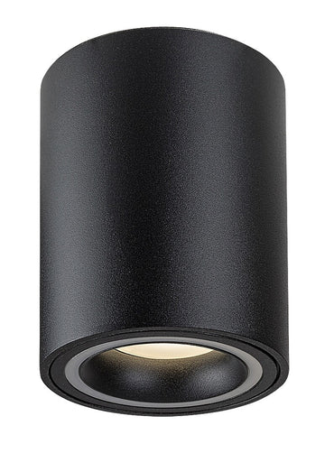 Spot Rabalux 1xGU10/25W/230V negru rotund