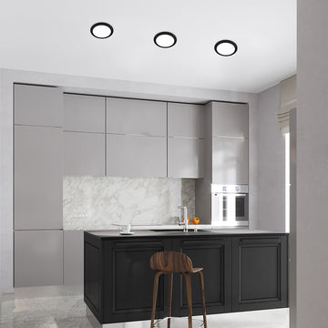 Recessed LED lighting fixture Rabalux LED/3W/230V d. 9 cm black