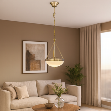 Rabalux - Chandelier with chain 2xE27/60W/230V