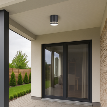 Outdoor spotlight 1xGU10/35W/230V round IP54 Rabalux