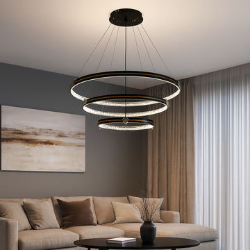 LUSTRA LED CALLISTO PE CABLU AJUSTABILA 158W/5100LM/3000K/4000K/6500K + IR 400mm x 600mm x 800mm