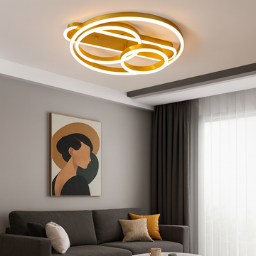 Themis Led Chandelier 115w/6800lm 3000k/4000k/6500k with Remote Control 200+300+500mm