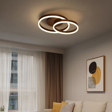 Lustra Led Dione 95w/5100lm 3000k/4000k/6500k cu Telecomanda 300+500mm