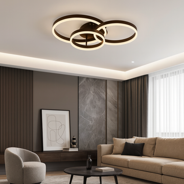 Dione Led Chandelier 85w/4500lm 3000k/4000k/6500k with Remote Control 200+300+400mm