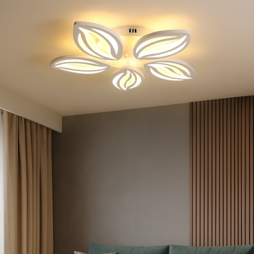 LUSTRA LED DIMABILA 80W 5 BRATE 3 CULORI+IR 480mm x 85mm