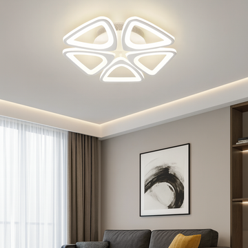 LUSTRA LED 80W CU 5 BRATE 3 CULORI+IR 470mm x 85mm