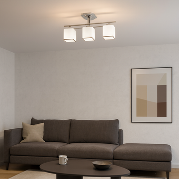 LUMILUXSTAR CHANDELIER with 3 bulbs