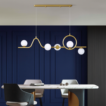 Lustra LED moderna cu globuri mat G9