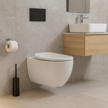 Vas de WC, montare pe perete, fără bordură, Deante