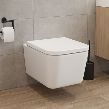 Capac wc Ideal Standard i.Life B cu inchidere lenta, alb