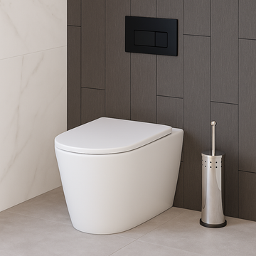 Clapeta dubla actionare Geberit Delta 50, negru mat