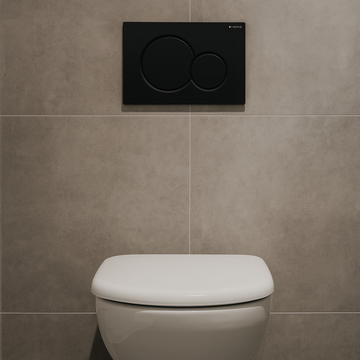 Clapeta de actionare Geberit Sigma 01 negru