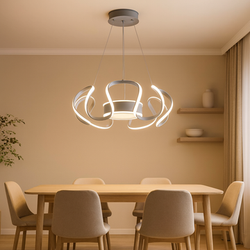 Lustra LED moderna cu telecomanda wifi 2.4G