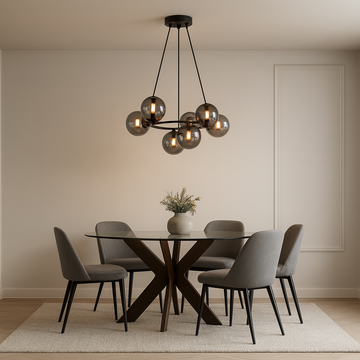 Chandelier With 6 Globes G9 X6