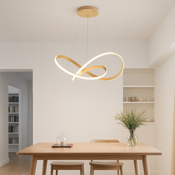 Lustra LED Infinite cu telecomanda wifi 2.4G