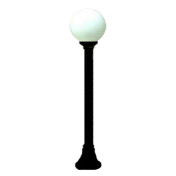 Mizar street lighting pole 77cm with Fumagalli globe 25cm