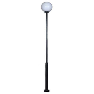 Street lighting pole 3m with Fumagalli globe 40cm