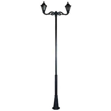 3m street lighting pole with Adam 2L system and Fumagalli Noemi lanterns