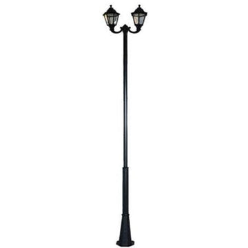 Stalp de iluminat stradal 3m cu sistem Ofir 2L si felinare Fumagalli Noemi + LED 30W