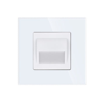 Spot led Scara din sticla,alb 1W, 4000K, lumina neutra