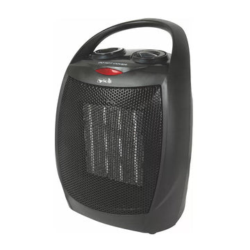 Aeroterma electrica cu ventilator Arielli ACF-150, 3 trepte de viteza, Termostat, Protectie supraincalzire, 1500 W, Neagra grossmann.ro