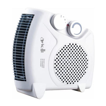Aeroterma electrica cu ventilator Arielli AFH-220, 3 trepte de viteza, Termostat, Protectie supraincalzire, 2000 W, Alba grossmann.ro