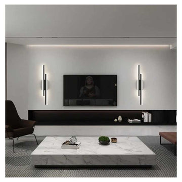 Aplica Cu Led 3930 Bk 24W 40cm 3 Functii Lumina Rece/calda/neutra