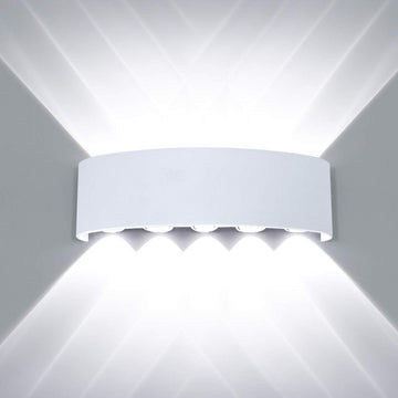 APLICA CU LED EXTERIOR LUMINA CALDA 12W IP65