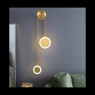 APLICA CU LED LUMINA NEUTRA SE-W2550-GD A+B (2B/SET)