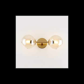 Aplica De Tavan Perete Glob Sticla Transparent E27x2