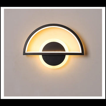 Aplica LED Negru Wall Mounted Perete 34W ,3 Tipuri De Lumina