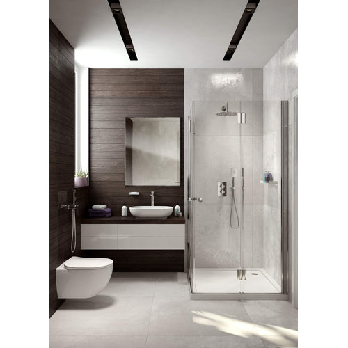 Bidet mixer, recessed, with bidet hand shower, Deante