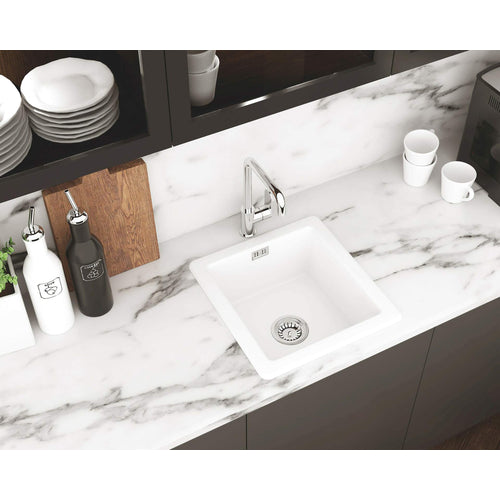 Kitchen faucet, with rectangular spout, Deante