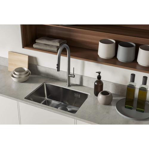 Kitchen faucet, with pull-out spout - 2 functions, Deante