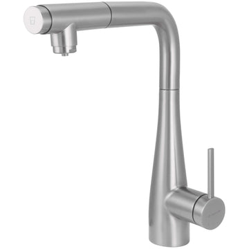 Kitchen faucet, with water filter connection, with pull-out spout, Deante