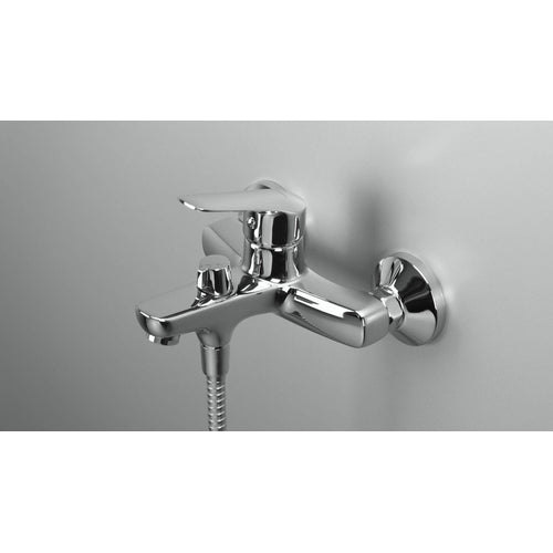 Bathtub faucet, wall mounted, Deante
