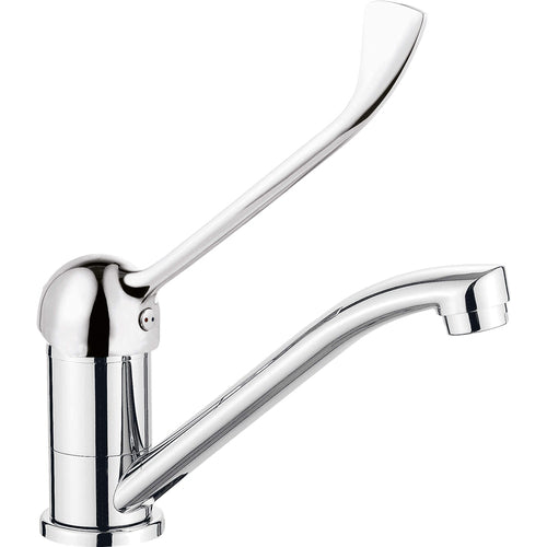 Deante sink mixer, with swivel spout and Clinical handle