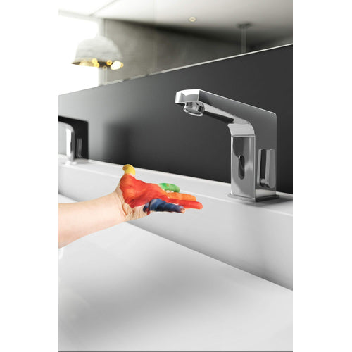 Sink mixer, without direct contact, with temperature control - 230/6V, Deante