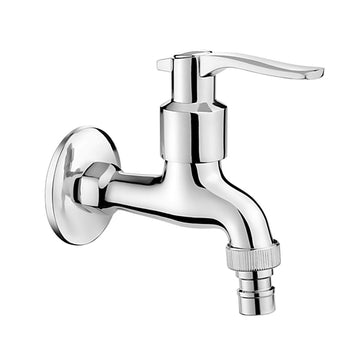 Sink mixer, wall-mounted, for cold or mixed water, Deante