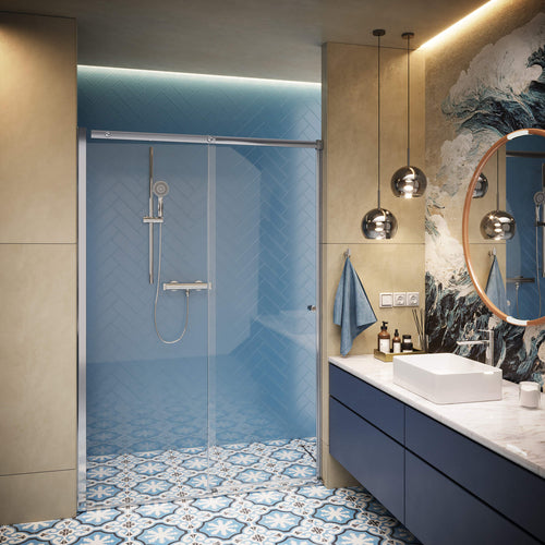 Shower mixer, with thermostat, Deante