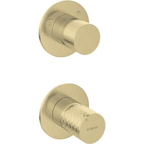 Baterie pentru dus, ingropat, cu comutator de dus, Deante