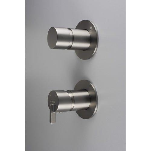 Baterie pentru duș, îngropat, cu comutator de duș, Deante