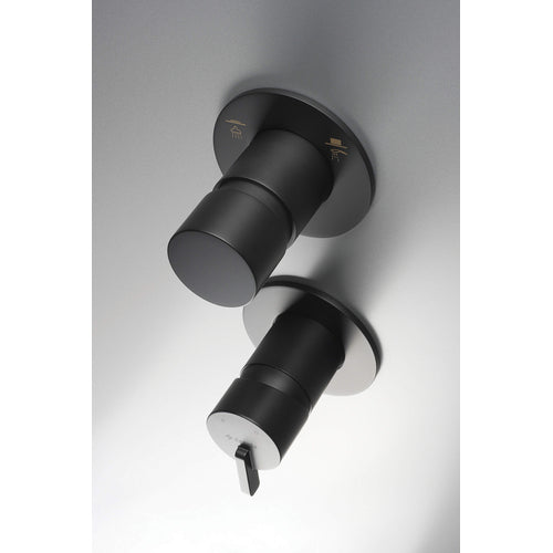 Baterie pentru duș, îngropat, cu comutator de duș, Deante