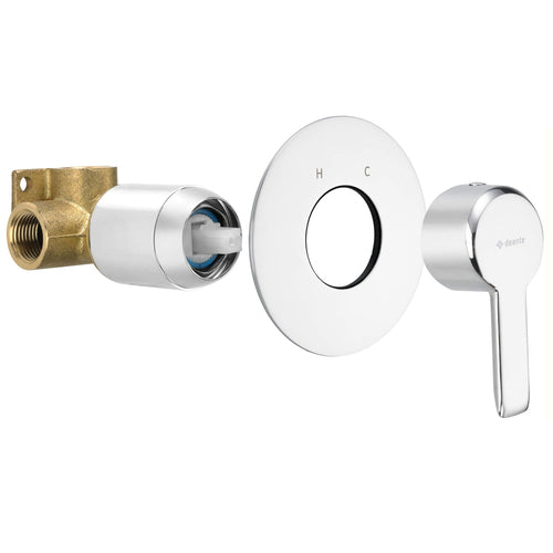 Shower mixer, concealed, without shower diverter, Deante
