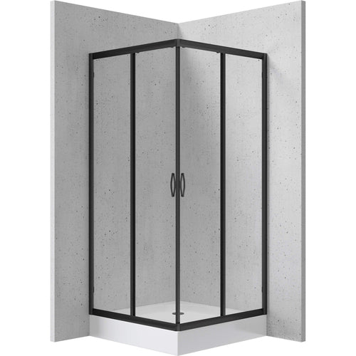 Shower cabin, square, 90 cm, Deante