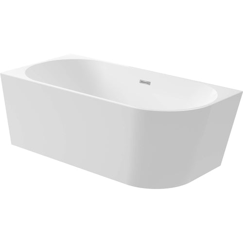 Acrylic bathtub, left, Deante
